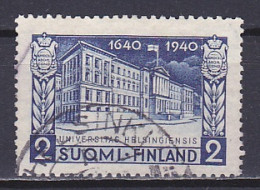 Finland, 1940, Helsinki University 300th Anniv, 2mk, USED - Gebraucht