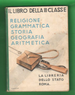 Scuola Elementare 1941 Libro Scolastico Sussidiario Ventennio - Geschichte, Philosophie, Geographie