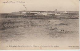 MAROC Oriental  . BOU-ANAN . Le Village Et La Redoute ( Vue Des Jardins ) Edit. J. GEISER - Otros & Sin Clasificación