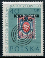 POLAND 1960 Stamp Day MNH / **  Michel 1187 - Ungebraucht