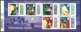 GROSSBRITANNIEN GRANDE BRETAGNE GB 2022 M/S CHRISTMAS MNH SG MS4738 MI BL158 YT F5465 SN SH4298a - Unused Stamps