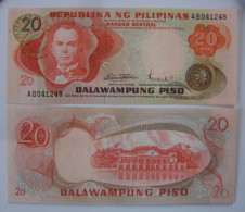 PHILIPPINES 20 Piso Manuel QUEZON #150    NEUF - Philippines