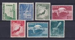 JAPAN NIPPON JAPON 1949 / MNH / 451 / 450 / 464 A - 467 A / 470 - Neufs