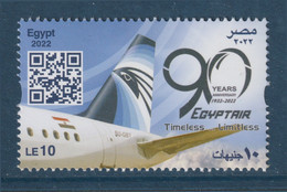 Egypt - 2022 - ( EGYPTAIR, 90 Years Anniv. ) - MNH** - Nuovi