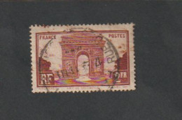 Timbres - N° 258 -Monuments Et Sites -Arc De Triomphe  -1929 - 31 - Oblitéré - Autres & Non Classés