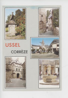 Ussel Correze, Multivues -  Aigle Romaine, Vieux Quartiers, Place De La Poste (éd Bos) - Ussel