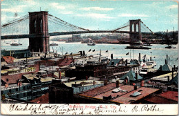 New York City The Brooklyn Bridge 1906 - Ponti E Gallerie