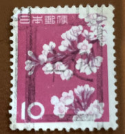 Japan 1961 Cherry Blossoms 10y - Used - Used Stamps