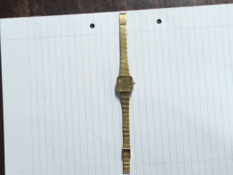 WATCH HAND-GENEVA-QUARTZ-Gold Plating, 24 Karat-(7)-without Second Side Cover - Horloge: Zakhorloge