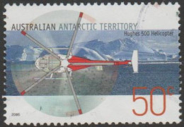 AUSTRALIALIAN ANTARCTIC TERRITORY-USED 2005 50c Aviation In AAT - Helicopter - Usati