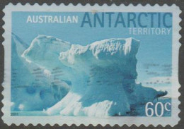 AUSTRALIALIAN ANTARCTIC TERRITORY - DIE-CUT-USED 2011 60c Icebergs - Enoded Iceberg - Oblitérés