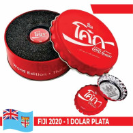 J0001# Fiji 2020. 1 $ Plata. Coca Cola. Tailandia (BU) - Fidji