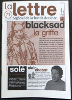 LA LETTRE De Dargaud L'Officiel De La Bande Dessinée N° 71 Mai Juin 2003 Blacksad Revient Juan Diaz Canales & Juanjo * - Lettre De Dargaud, La