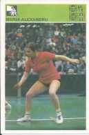 Trading Card KK000285 - Svijet Sporta Table Tennis Ping Pong Romania Maria Alexandru 10x15cm - Tischtennis