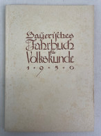 Bayerisches Jahrbuch Für Volkskunde 1950. - 4. 1789-1914