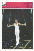 Trading Card KK000293 - Svijet Sporta Gymnastics Russia Alexander Dityatin 10x15cm - Gymnastiek