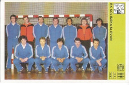 Trading Card KK000299 - Svijet Sporta Handball Yugoslavia Slovenia Kolinska Slovan Ljubljana 10x15cm - Palla A Mano