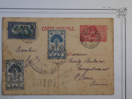 BP19  MADAGASCAR BELLE CARTE IER VOL 1943  TANANARIVE A LA REUNION FRANCE++AERIEN +FRANCE LIBRE+AFFRANCH. PLAISANT - Airmail