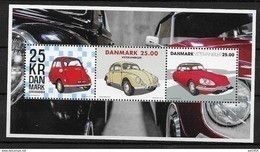 Danemark 2017 Bloc F1886 Neuf Automobiles Anciennes - Blocs-feuillets