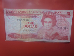 EAST-CARAIBES 1$ ND (1985-88) Circuler (B.29) - Caribes Orientales