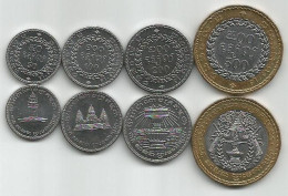 Cambodia 50 - 100 - 200 - 500 Riels 1994. High Grade Set - Cambodja