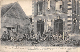 Varreddes             77       Guerre 14/18 Blessés Allemands Devant La Mairie    (voir Scan) - Otros & Sin Clasificación