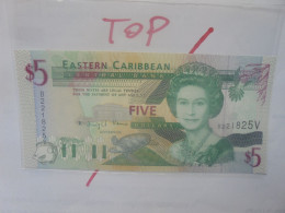 EAST-CARAIBES 5$ ND (1993)(Saint-Vincent) Neuf/UNC (B.29) - Oostelijke Caraïben