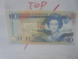 EAST-CARAIBES 10$ ND (1993)(Saint-Vincent) Neuf/UNC (B.29) - Ostkaribik