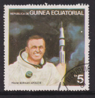 1978 Äquatorial-Guinea,  Raumfahrt   Yt:GQ 124-C,  Frank Borman - Apollo 8 - Guinée Equatoriale