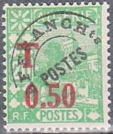 ALGERIA  SCOTT NO J27  MINT HINGED  YEAR  1944 - Segnatasse