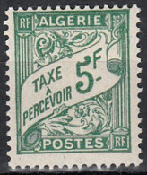 ALGERIA  SCOTT NO J32  MINT HINGED  YEAR  1947 - Impuestos