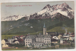 C6471) SAALFELDEN Gegen Das Steinerne Meer - HOCHGALNZ AK Mit Haus DEtails Und Kirche 1912 - Saalfelden