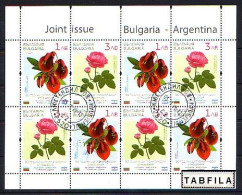 BULGARIA - 2021 - Joint Publication Bulgaria Argentina 90 Years Of Diplomatic Relations - MS / Bl Used (O) - Used Stamps