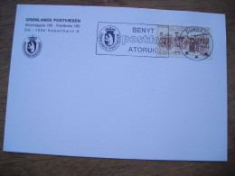 1983 Groenland-poste Flamme Benyt Atoruk Postfax, Dundas - Storia Postale