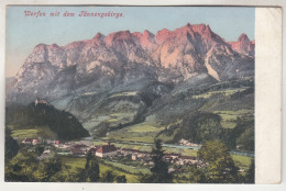 C6478) WERFEN Mit Dem Tännengebirge - Tennengebirge - ALT 1908 - Werfen