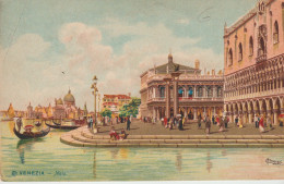 IALIE. VENEZIA. Molo  ( Illustr. C. Menegazzi ) - Venezia