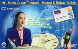 INDONESIA - TAMURA - P403 - BANK BALI - BANK LEWAT TELEPON - MINT - Indonesien