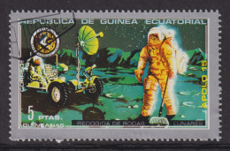 1972 Äquatorial-Guinea,  Raumfahrt  Mi:GQ 20, Yt:GQ 15C, Apollo 15, Lunar Rover - Guinée Equatoriale