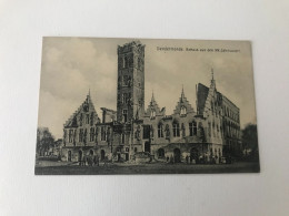 Dendermonde  Rathaus Aus Dem XIV Jahrhundert - Dendermonde