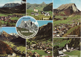 Austria, Vorarlberg, Bregenzerwald, Bezau, Damuls, Au, Mellau, Schoppernau, Schroecken, Bezirk Bregenz, Gebraucht 1982 - Bregenzerwaldorte