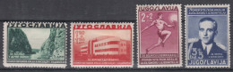 Yugoslavia Kingdom 1938 Mi#358-361 Mint Hinged - Ungebraucht