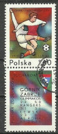 Poland; 1970 European Football Cup Finals "Gornik Zabrze - Manchester City" - Oblitérés