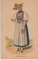 SUISSE . UNTERWALDEN . Série : Anciens Costumes Suisses Authentiques (Illustration) - Wald