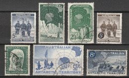 Australian Antarctic Territory (AAT) 1957-1961 Mi. 1-7 Used - Oblitérés