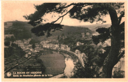 CPA Carte Postale Belgique La-Roche-en-Ardenne Route De Houffalize Entrée De La Ville  VM65138 - La-Roche-en-Ardenne