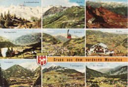 Austria, Vorarlberg, Montafon, Golmerbahn, Schruns, Grabs Vandans Golm Tschagguns Bezirk Bludenz, Gebraucht 1975 - Bludenz