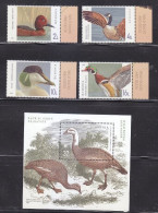Romania 2022 Wild Ducks And Geese (stamps4v+SS/Block) MNH - Nuovi