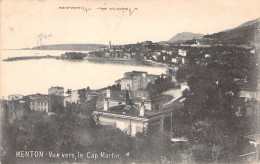 FRANCE - 06 - MENTON - Vue Vers Le Cap Martin - Carte Postale Ancienne - Menton