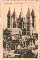 CPA Carte Postale Belgique Tournai Les Cinq Clochers 1942  VM65149 - Doornik