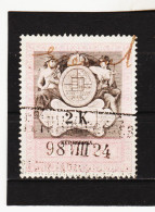 44A/159 STEMPELMARKEN STEUERMARKE 1898 Österr.-Ungarn Donaumonarchie  2,00 Kronen ENTWERTET - Revenue Stamps
